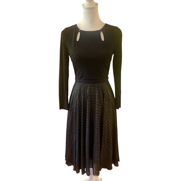 CATHERINE DEANE Metallic Nicki Dress Size 2 MSRP: $475 - Picture 7 of 10